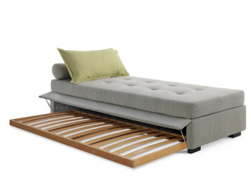 FIGI ISOLA ESTRAIBILE - Upholstered fabric day bed with removable cover by Casamania & Horm - view 2